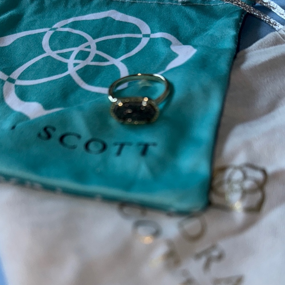 Kendra Scott Gold Statement Ring